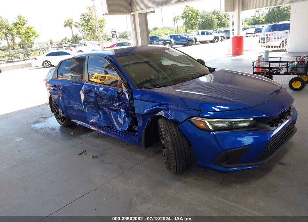2022 HONDA CIVIC SI SEDAN VIN: 2HGFE1E5XNH475083