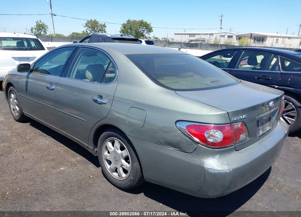 2002 LEXUS ES 300 VIN: JTHBF30G320008603