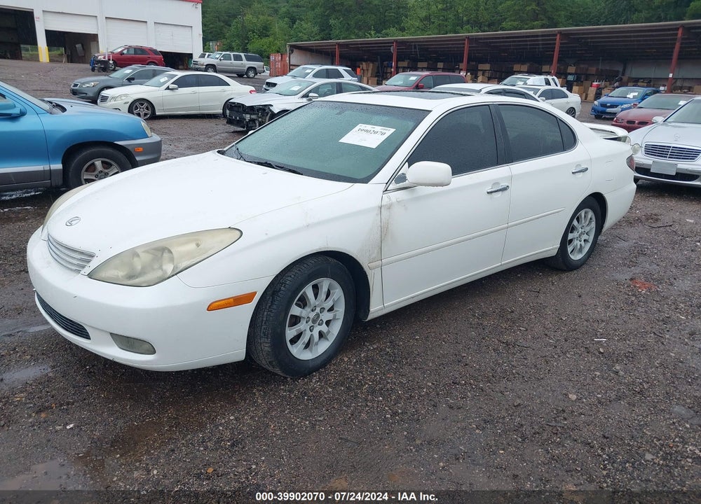 2003 LEXUS ES 300 VIN: JTHBF30G836019577
