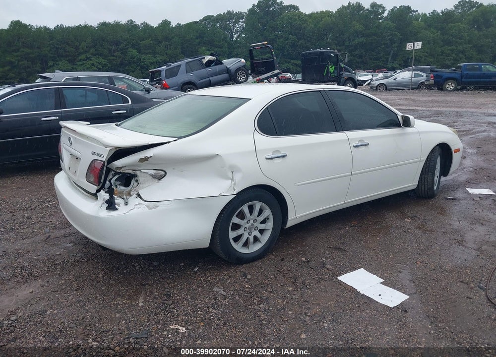 2003 LEXUS ES 300 VIN: JTHBF30G836019577