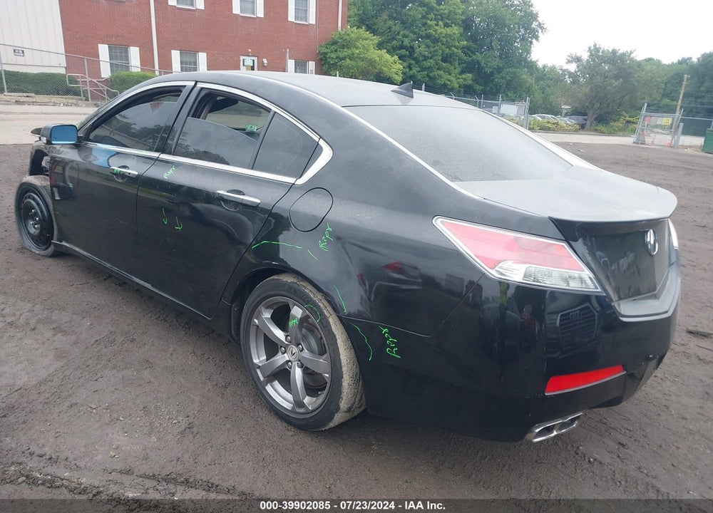 2011 ACURA TL 3.7 VIN: 19UUA9F53BA000532
