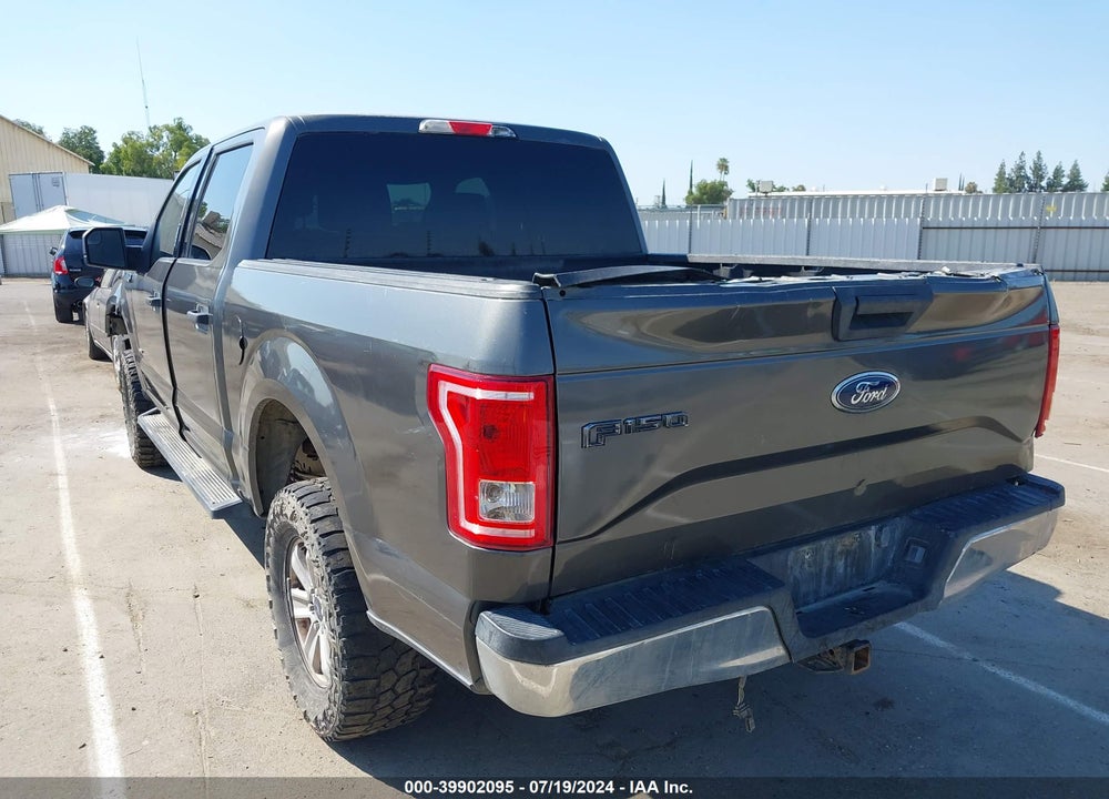 2015 FORD F-150 XLT VIN: 1FTEW1CG5FKD44522
