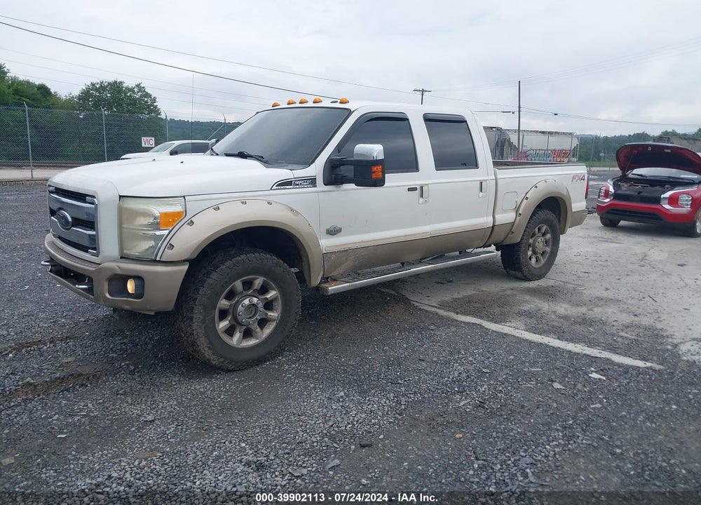 2013 FORD F-250 LARIAT VIN: 1FT7W2BT3DEA72934