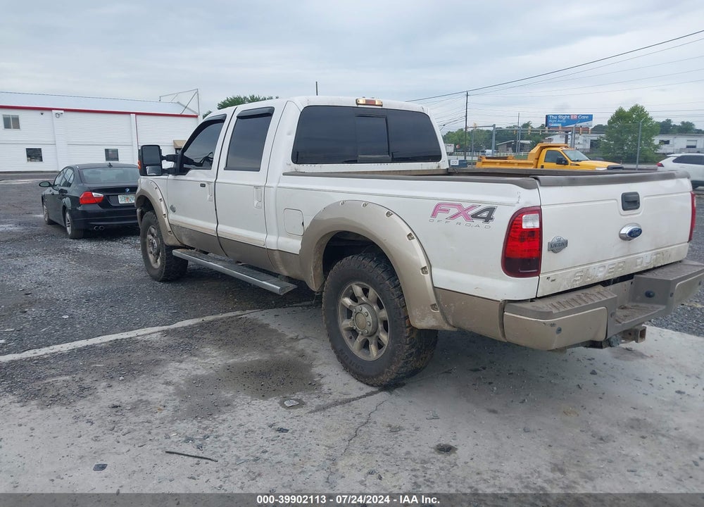 2013 FORD F-250 LARIAT VIN: 1FT7W2BT3DEA72934