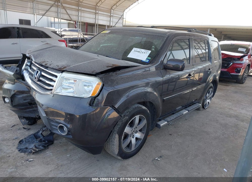 2012 HONDA PILOT EX-L VIN: 5FNYF3H68CB028257