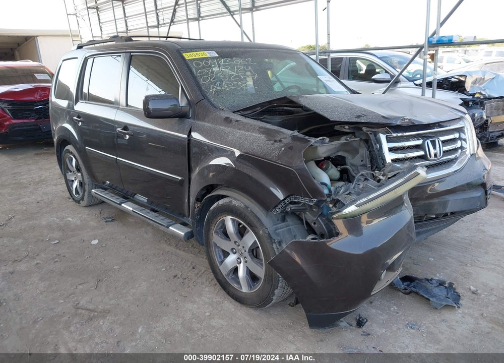2012 HONDA PILOT EX-L VIN: 5FNYF3H68CB028257