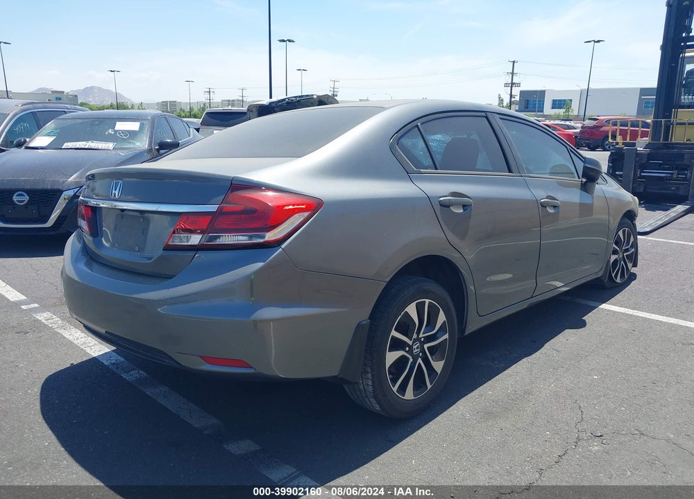 2013 HONDA CIVIC EX VIN: 19XFB2F80DE244239