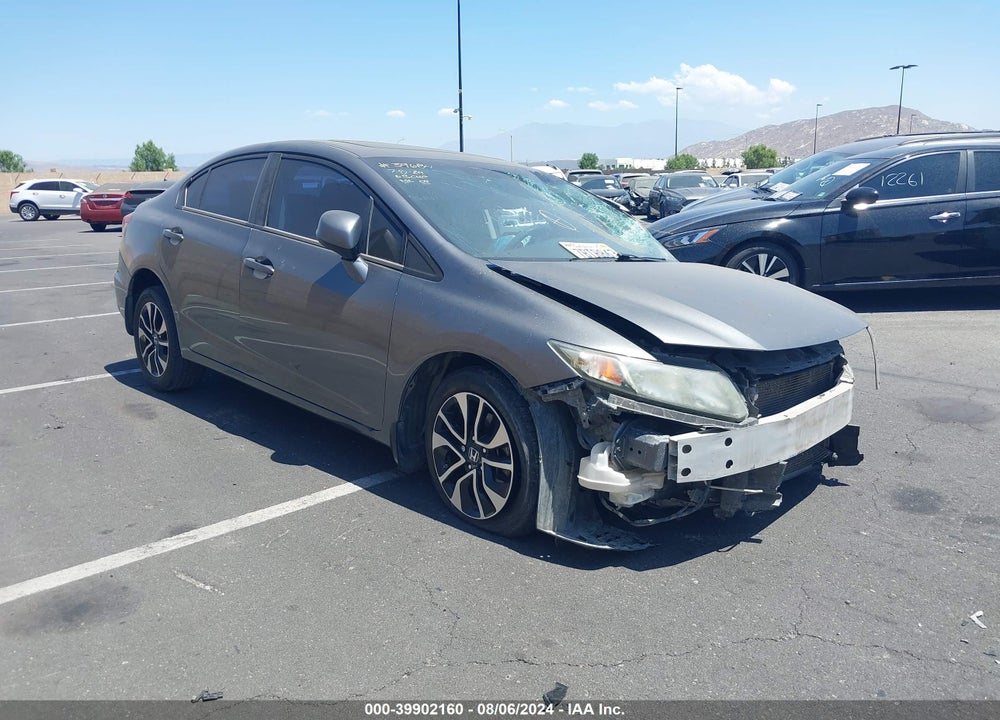 2013 HONDA CIVIC EX VIN: 19XFB2F80DE244239