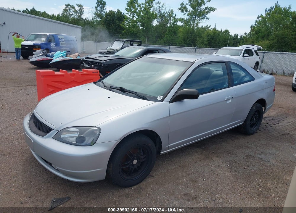 2002 HONDA CIVIC LX VIN: 1HGEM22632L050501
