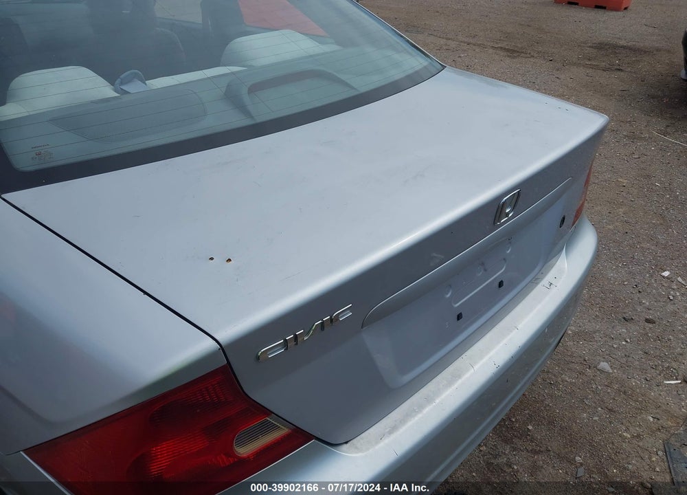 2002 HONDA CIVIC LX VIN: 1HGEM22632L050501