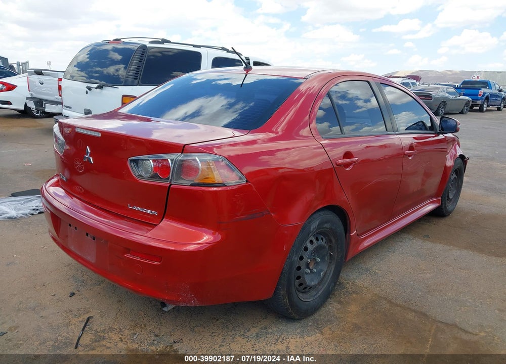 2015 MITSUBISHI LANCER ES VIN: JA32U2FU4FU018326