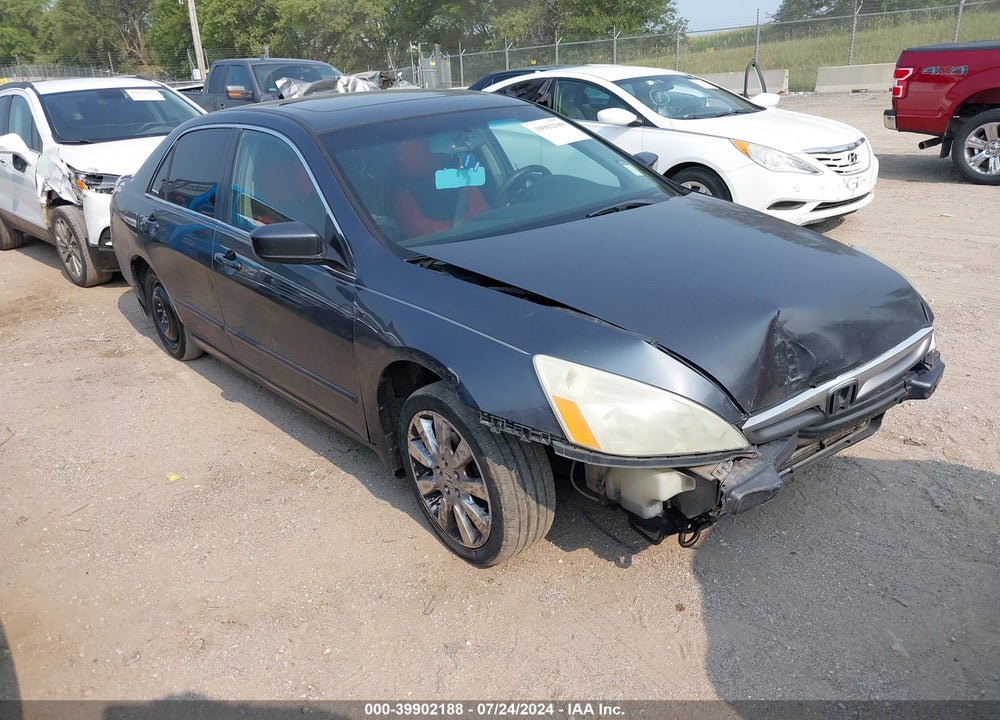2007 HONDA ACCORD 3.0 EX VIN: 1HGCM66507A043668