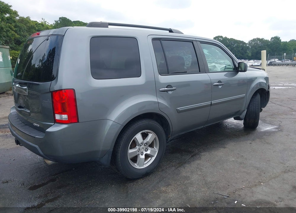 2009 HONDA PILOT EX-L VIN: 5FNYF48589B036767