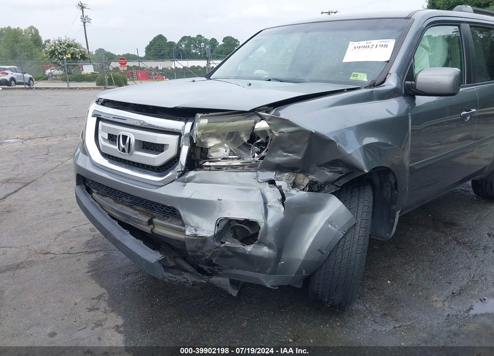 2009 HONDA PILOT EX-L VIN: 5FNYF48589B036767