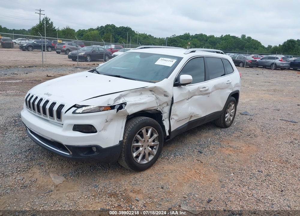 2016 JEEP CHEROKEE LIMITED VIN: 1C4PJMDS2GW228068
