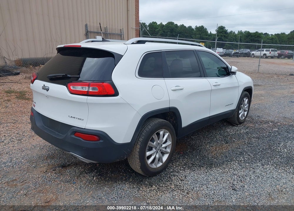 2016 JEEP CHEROKEE LIMITED VIN: 1C4PJMDS2GW228068