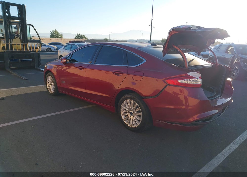 2013 FORD FUSION ENERGI SE LUXURY VIN: 3FA6P0PU9DR254090