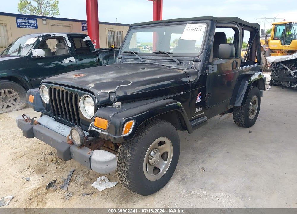 2003 JEEP WRANGLER X VIN: 1J4FA39SX3P352599