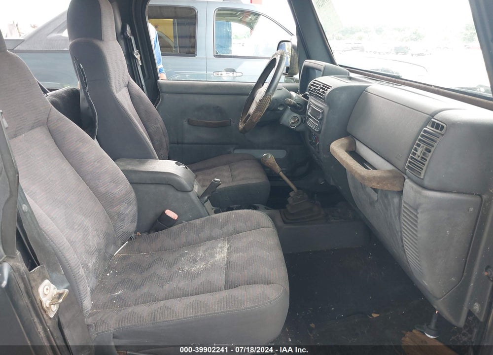 2003 JEEP WRANGLER X VIN: 1J4FA39SX3P352599