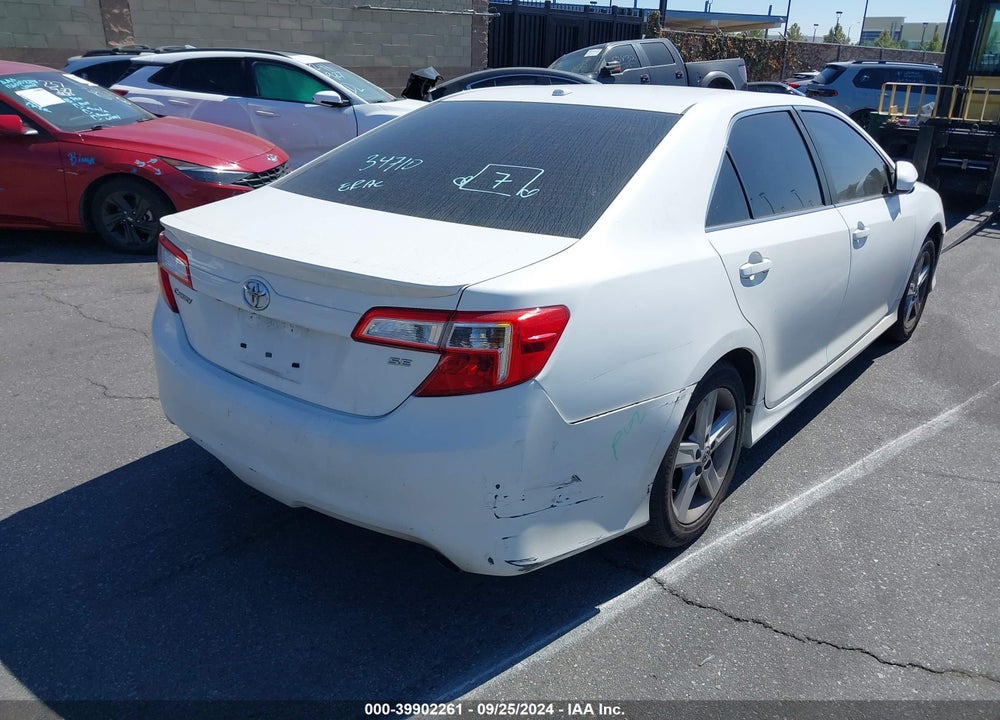 2014 TOYOTA CAMRY SE VIN: 4T1BF1FK1EU809010
