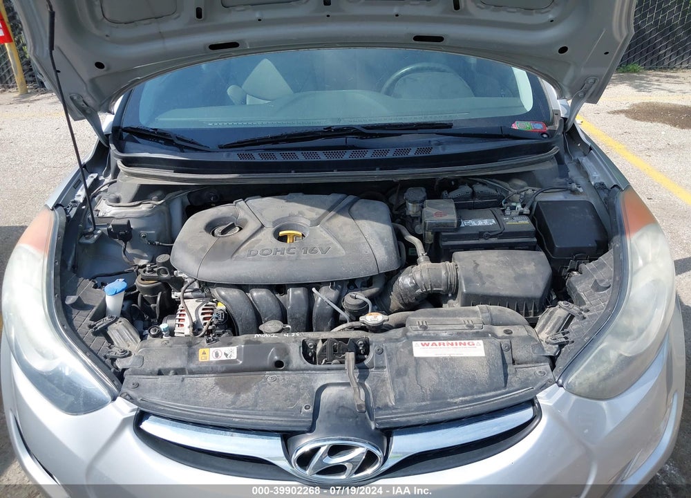 2013 HYUNDAI ELANTRA GLS VIN: 5NPDH4AE7DH336135