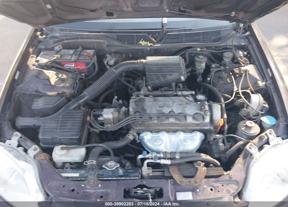 2000 HONDA CIVIC LX VIN: 1HGEJ6573YL025482