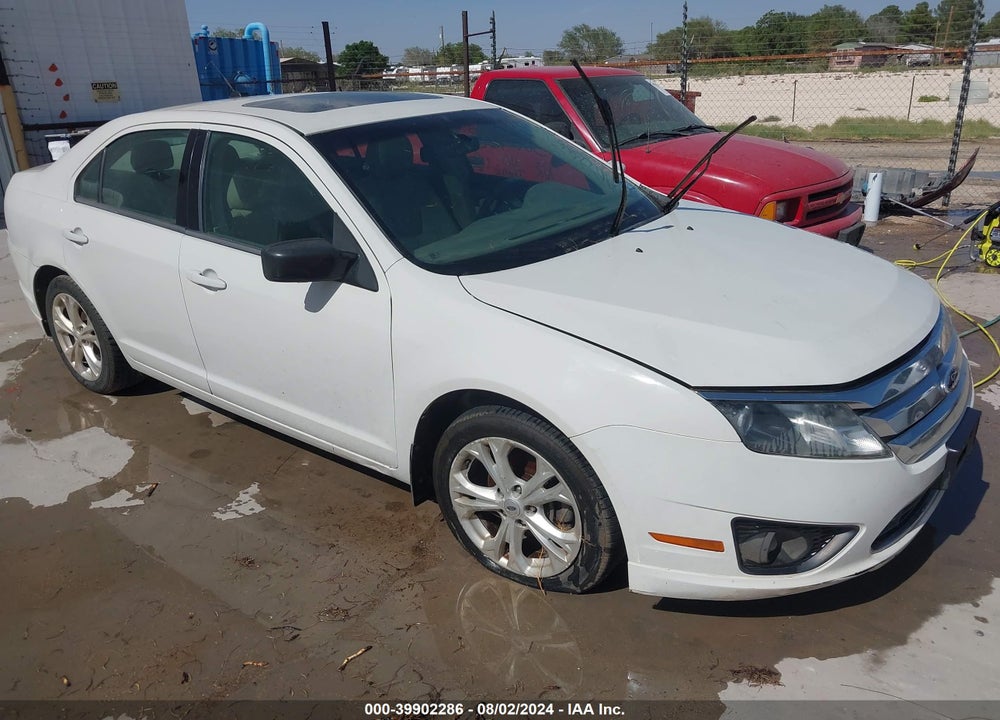 2012 FORD FUSION SE VIN: 3FAHP0HA6CR300423