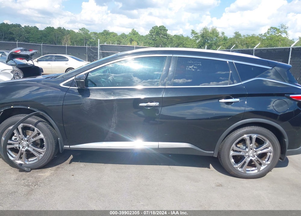 2017 NISSAN MURANO PLATINUM VIN: 5N1AZ2MH1HN108045