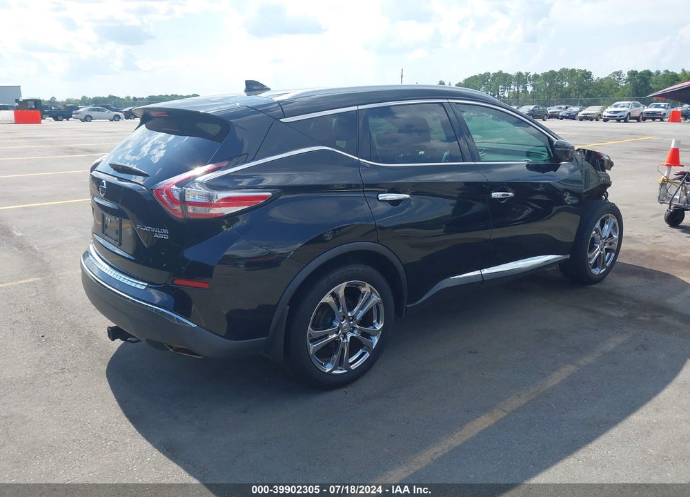 2017 NISSAN MURANO PLATINUM VIN: 5N1AZ2MH1HN108045