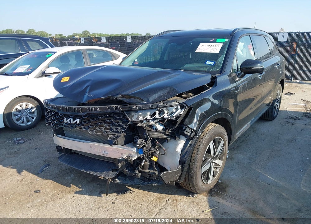 2022 KIA SORENTO S VIN: 5XYRL4LC4NG122521