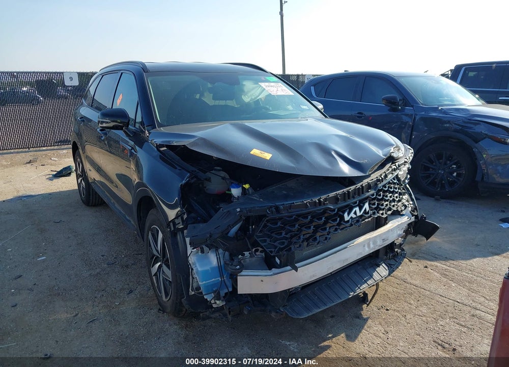 2022 KIA SORENTO S VIN: 5XYRL4LC4NG122521