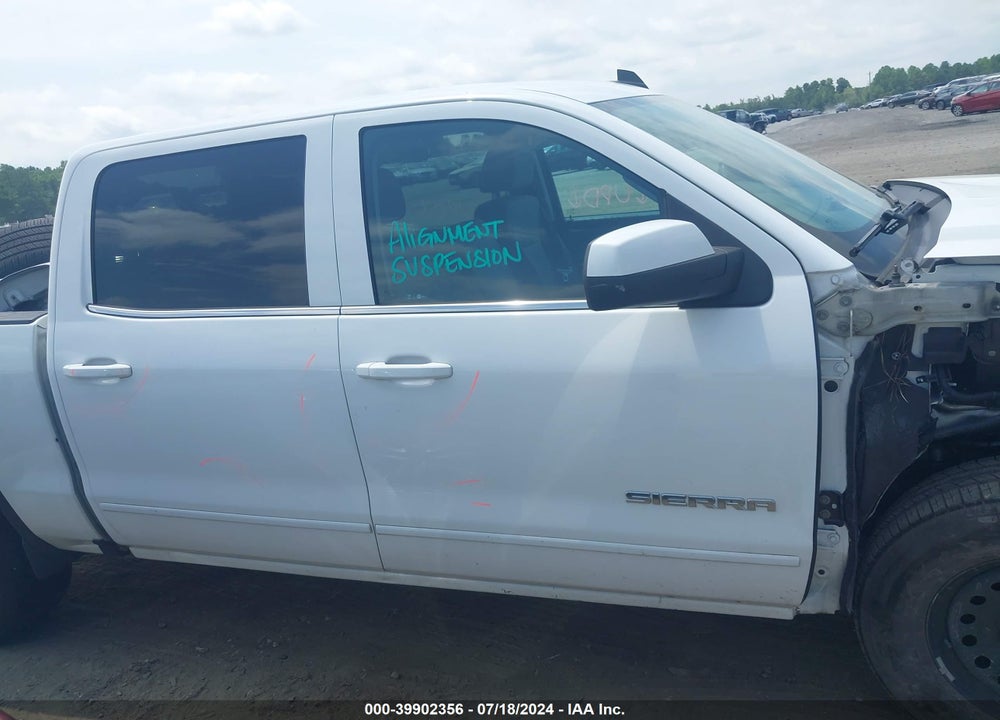 2018 GMC SIERRA 1500 SLE VIN: 3GTP1MEC1JG167762