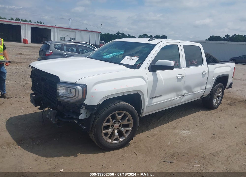 2018 GMC SIERRA 1500 SLE VIN: 3GTP1MEC1JG167762