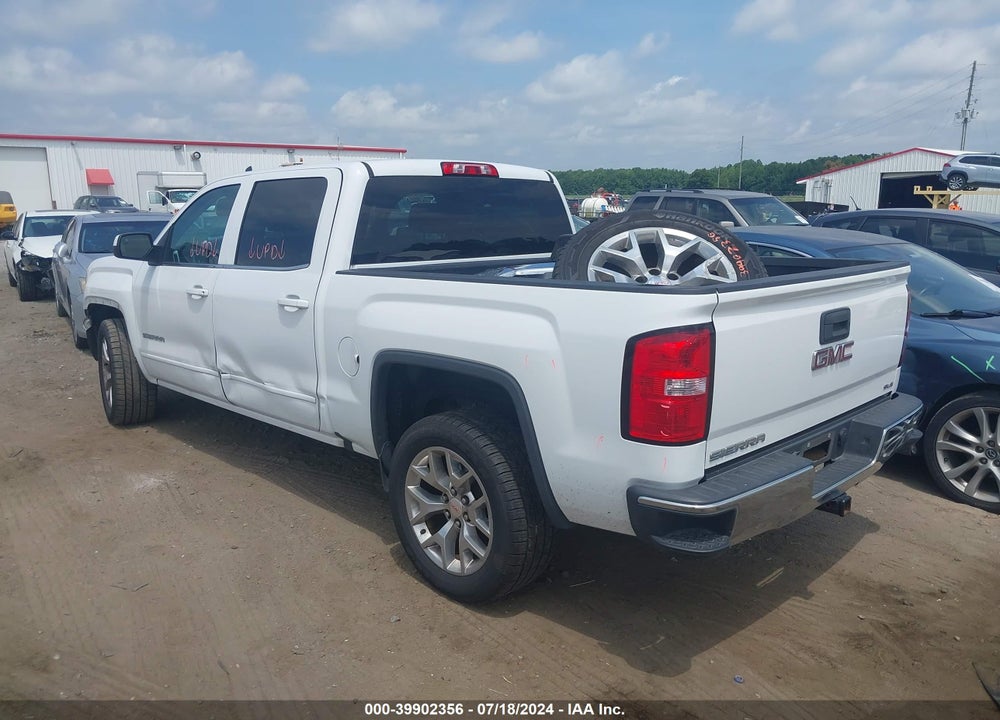 2018 GMC SIERRA 1500 SLE VIN: 3GTP1MEC1JG167762