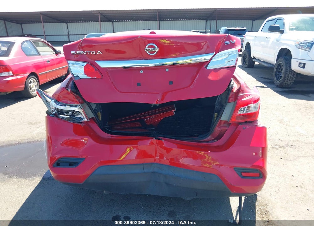 2019 NISSAN SENTRA SV VIN: 3N1AB7AP1KY284916