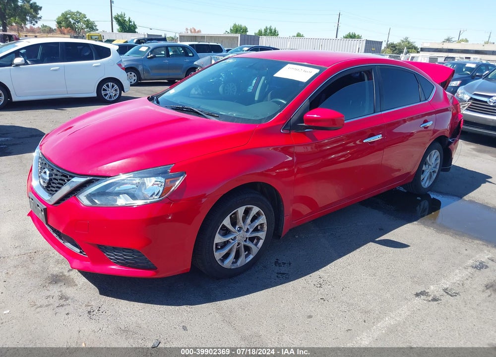 2019 NISSAN SENTRA SV VIN: 3N1AB7AP1KY284916