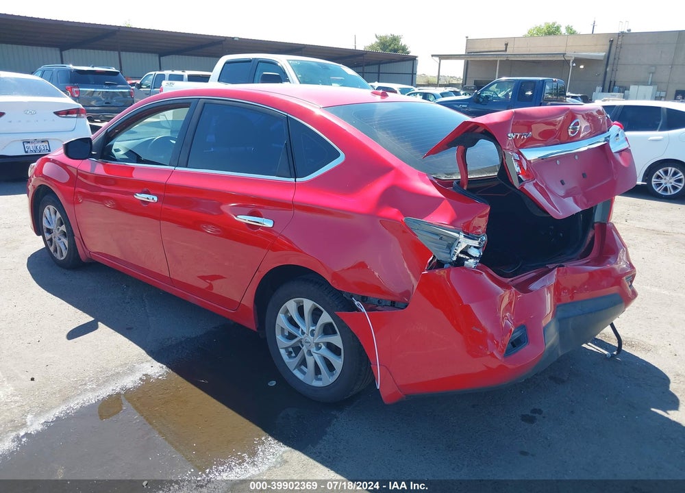 2019 NISSAN SENTRA SV VIN: 3N1AB7AP1KY284916