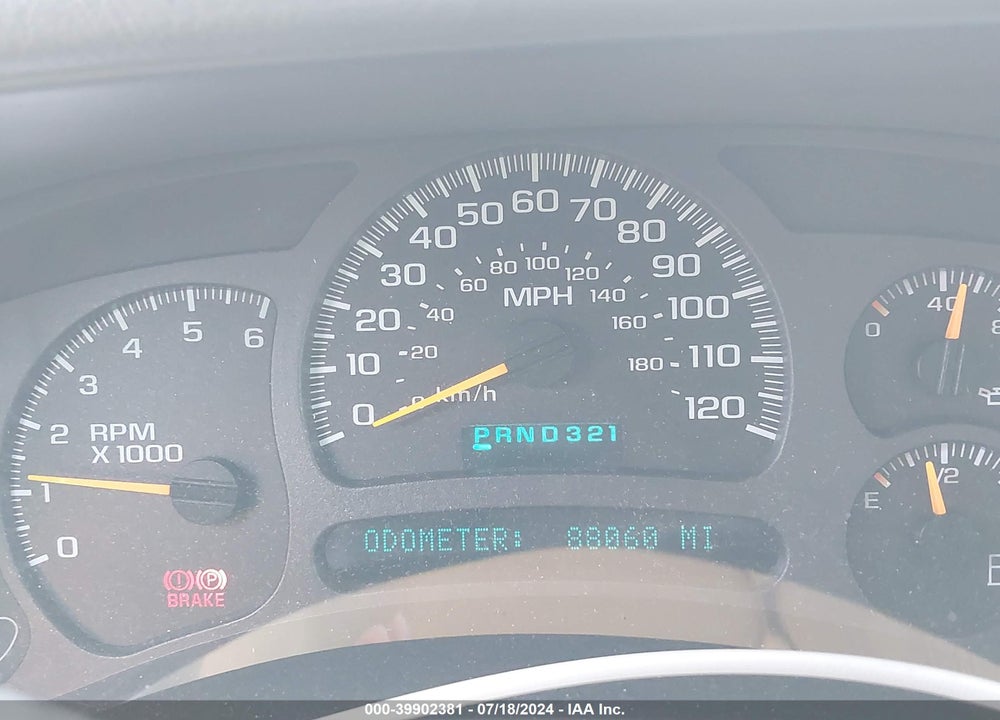 2004 CHEVROLET TAHOE Z71 VIN: 1GNEK13T74R127171