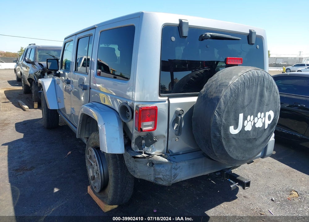 2016 JEEP WRANGLER UNLIMITED RUBICON VIN: 1C4BJWFG9GL180360