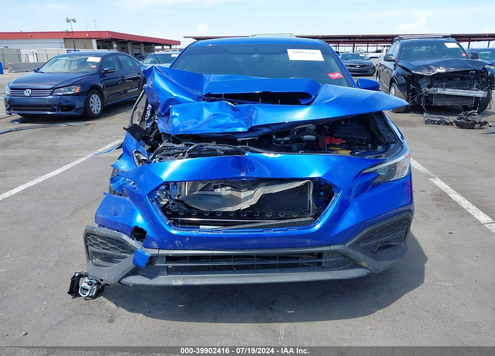 2022 SUBARU WRX VIN: JF1VBAA62N9021904