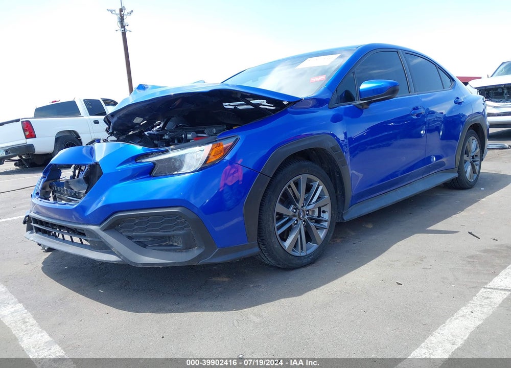 2022 SUBARU WRX VIN: JF1VBAA62N9021904