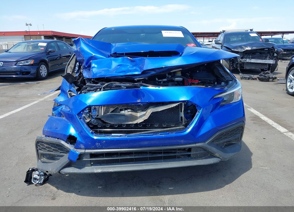 2022 SUBARU WRX VIN: JF1VBAA62N9021904