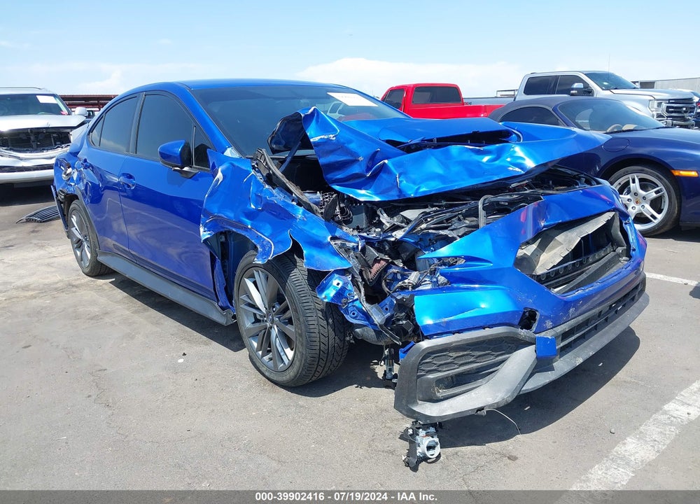 2022 SUBARU WRX VIN: JF1VBAA62N9021904