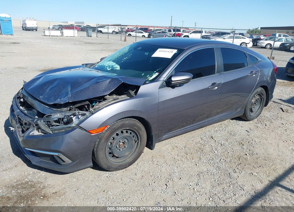 2019 HONDA CIVIC LX VIN: 19XFC2F69KE204203