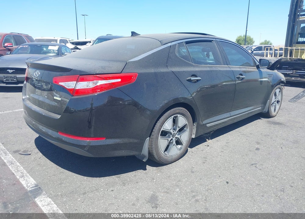 2013 KIA OPTIMA HYBRID EX VIN: KNAGM4AD2D5050643