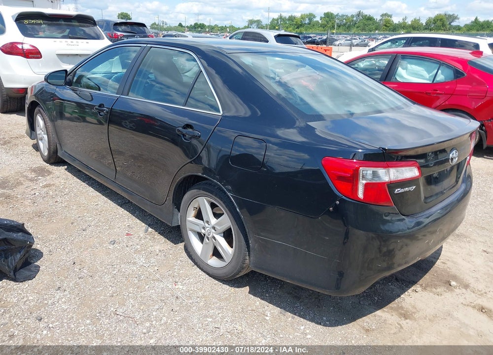 2012 TOYOTA CAMRY SE VIN: 4T1BF1FK9CU040222