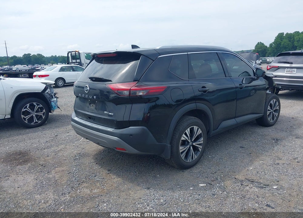 2021 NISSAN ROGUE SV INTELLIGENT AWD VIN: 5N1AT3BB0MC849055