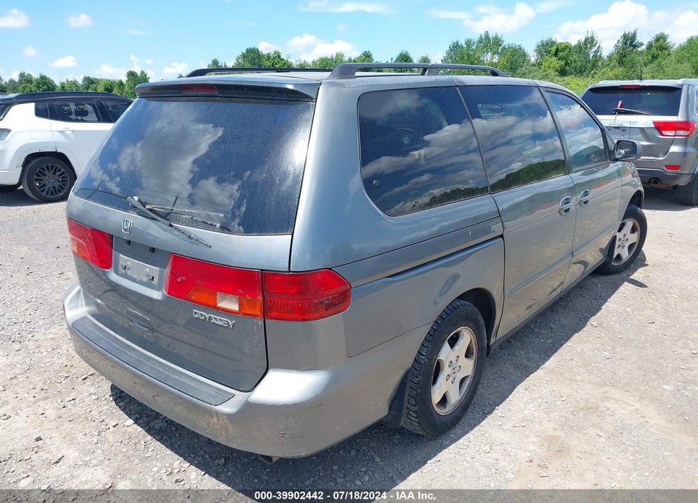 2001 HONDA ODYSSEY EX VIN: 2HKRL18661H584292