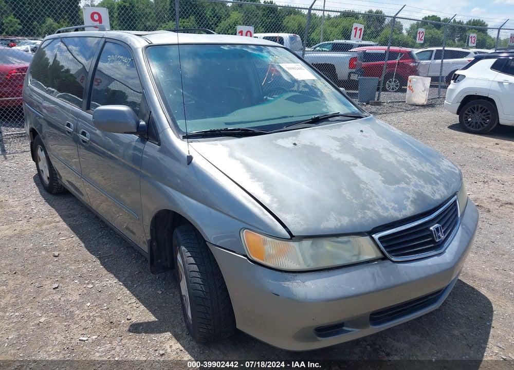 2001 HONDA ODYSSEY EX VIN: 2HKRL18661H584292