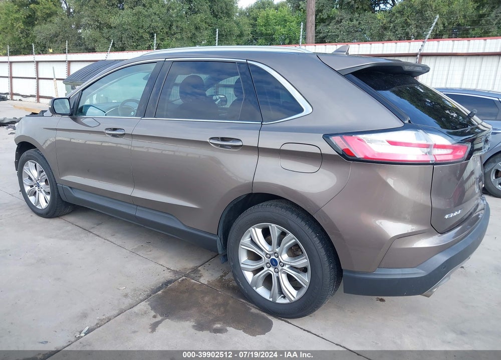 2019 FORD EDGE TITANIUM VIN: 2FMPK3K96KBB42565